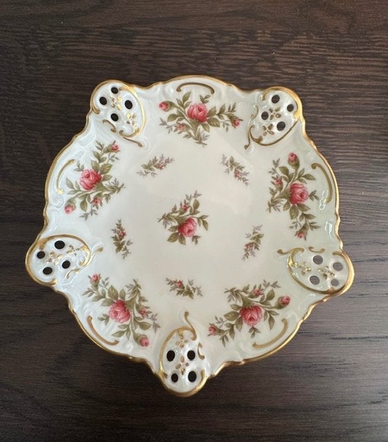 Prachtig Antiek Rosenthal Molière Moosrose Schaaltje, Ophalen of Verzenden