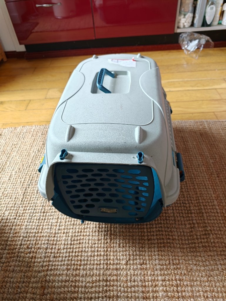 Free pet carrier, Ophalen, Gebruikt