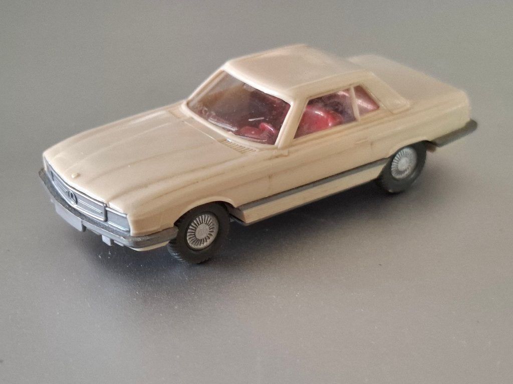 1:87 Mercedes 350 SL R107 Wiking € 4, Verzenden, Zo goed als nieuw, Auto, Wiking