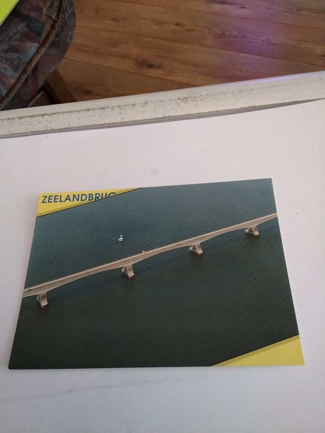Ansichtkaart Zeelandbrug - Langste brug van Europa, Ophalen of Verzenden, 1960 tot 1980, Ongelopen, Zeeland