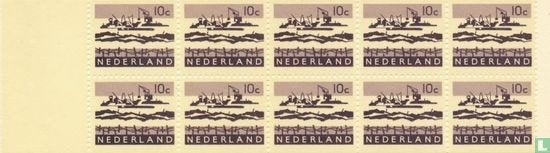 Postzegelboekje pb 5 Landschappen 1966 NL Postfris, Ophalen of Verzenden