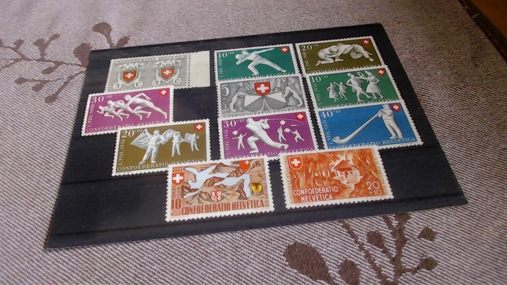 postzegels Zwitserland postfris, Ophalen of Verzenden, Postfris