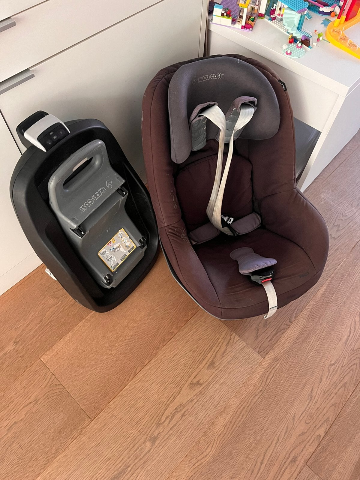 Maxi Cosi Pearl autostoel met isofix, Kinderen en Baby's, Autostoeltjes, Ophalen, Verstelbare rugleuning, Gebruikt, 9 t/m 18 kg