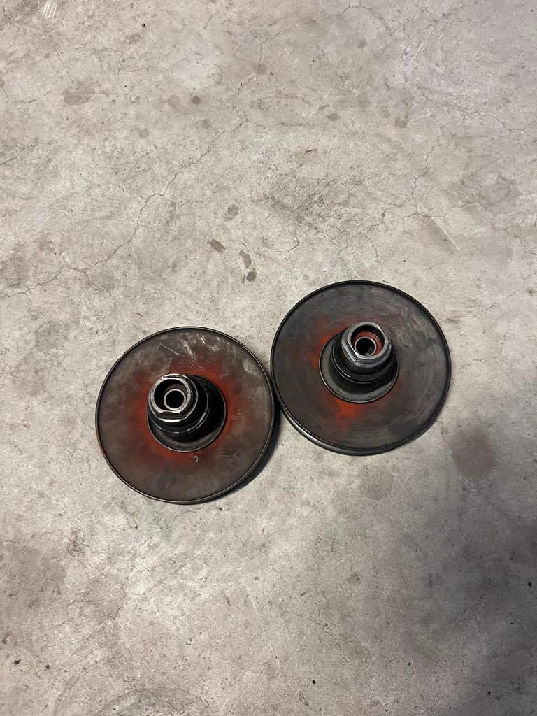 2x 50/70cc achter poulie, Ophalen of Verzenden, Zo goed als nieuw