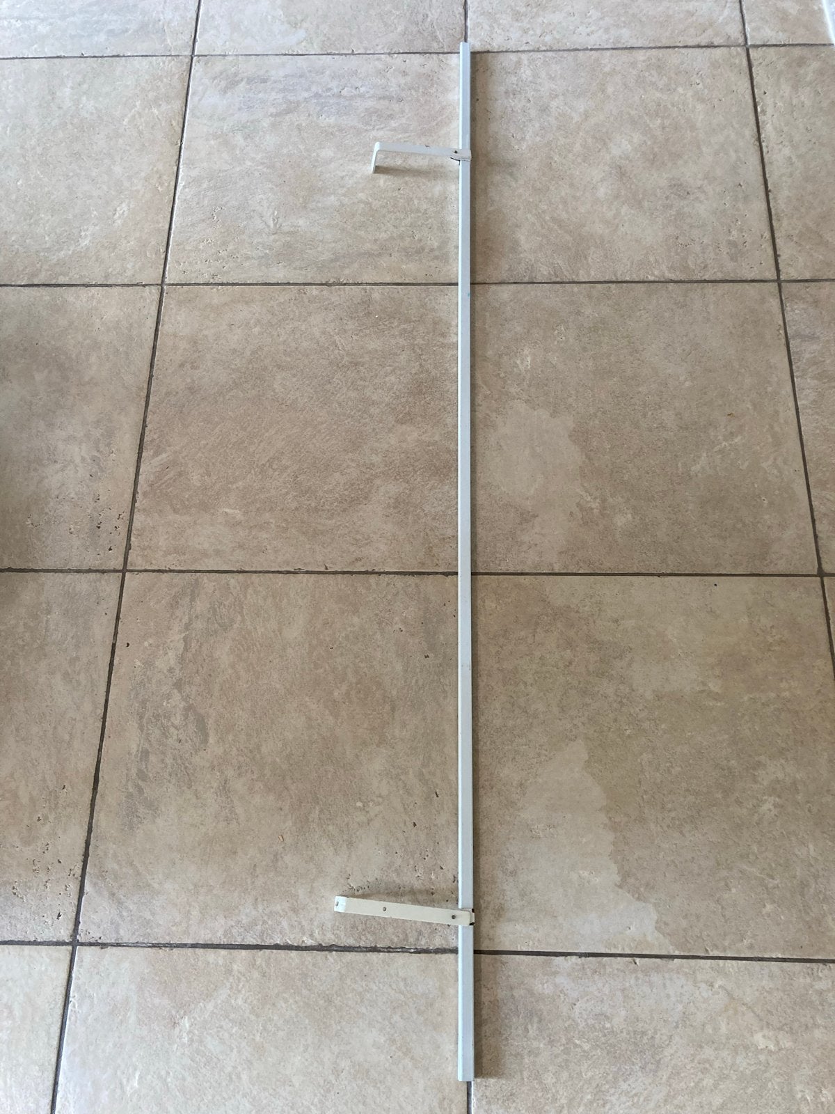 Gordijnrail 150cm - Wit, Huis en Inrichting, Ophalen, Gebruikt, Wit