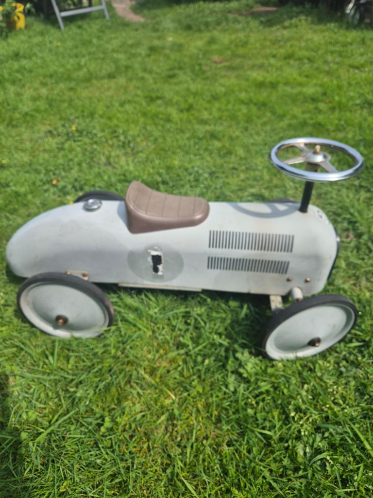 Deze prachtige Retro Roller loopauto is perfect  staat, Ophalen of Verzenden