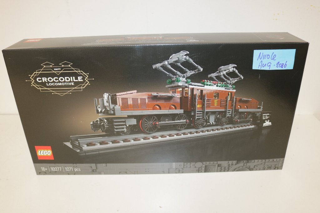 LEGO Creator Expert Krokodil Locomotief 10277 - nieuw Sealed, Lego, Nieuw, Ophalen of Verzenden, Ideas