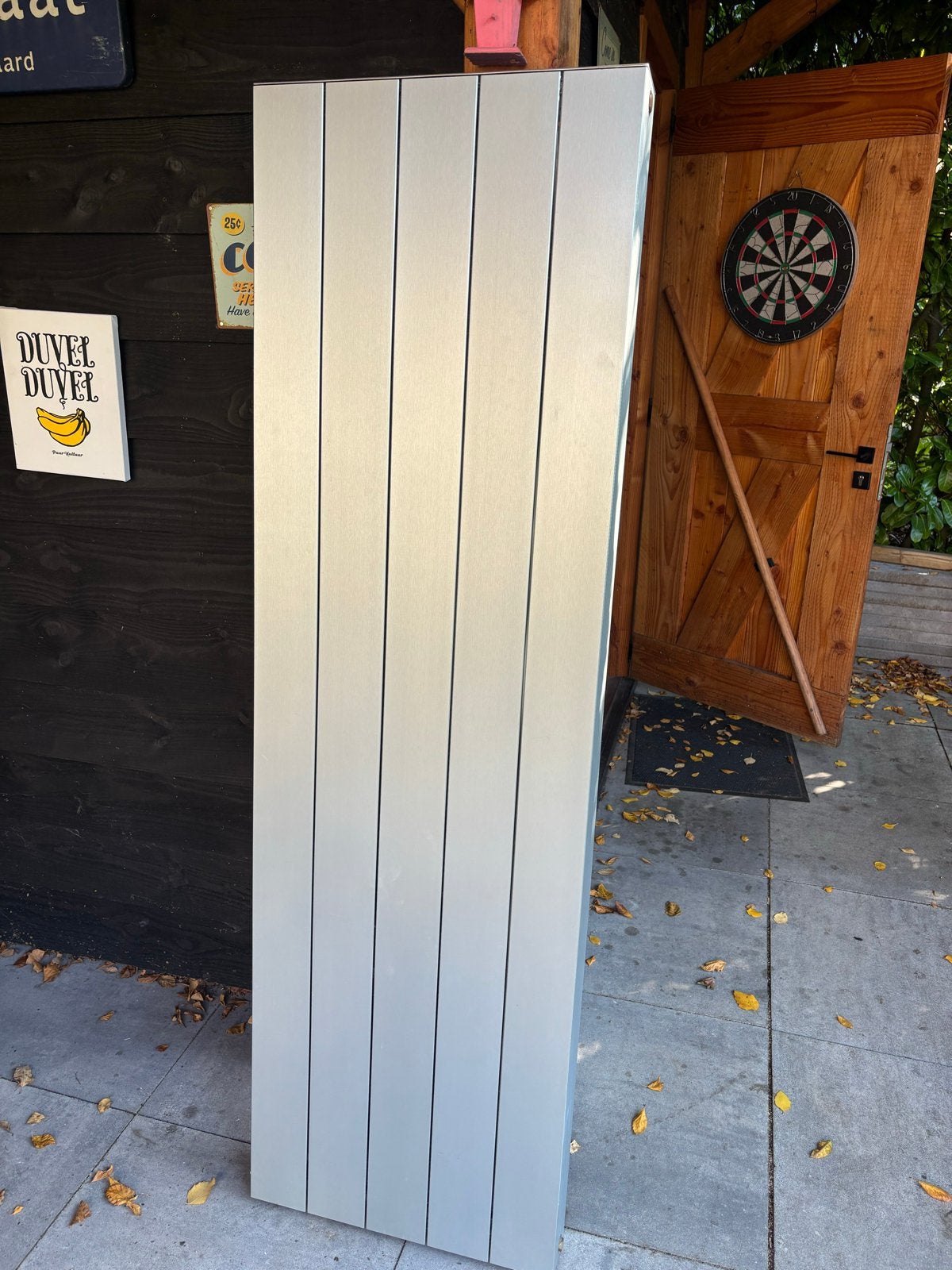 Designradiator 180cm hoog, Ophalen, Radiator, Minder dan 60 cm, Zo goed als nieuw