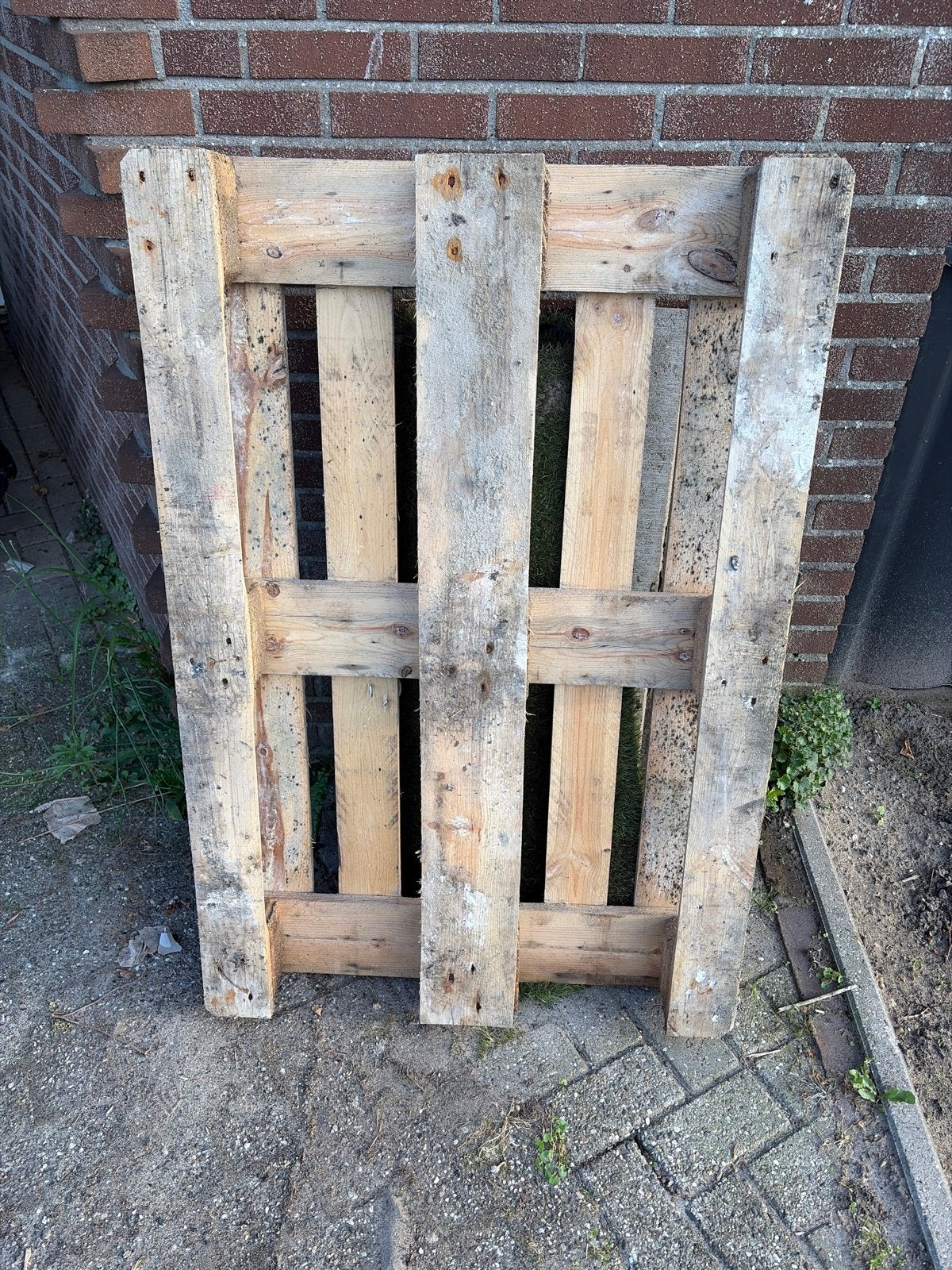 Gratis af te halen: stevige houten pallet, Ophalen of Verzenden