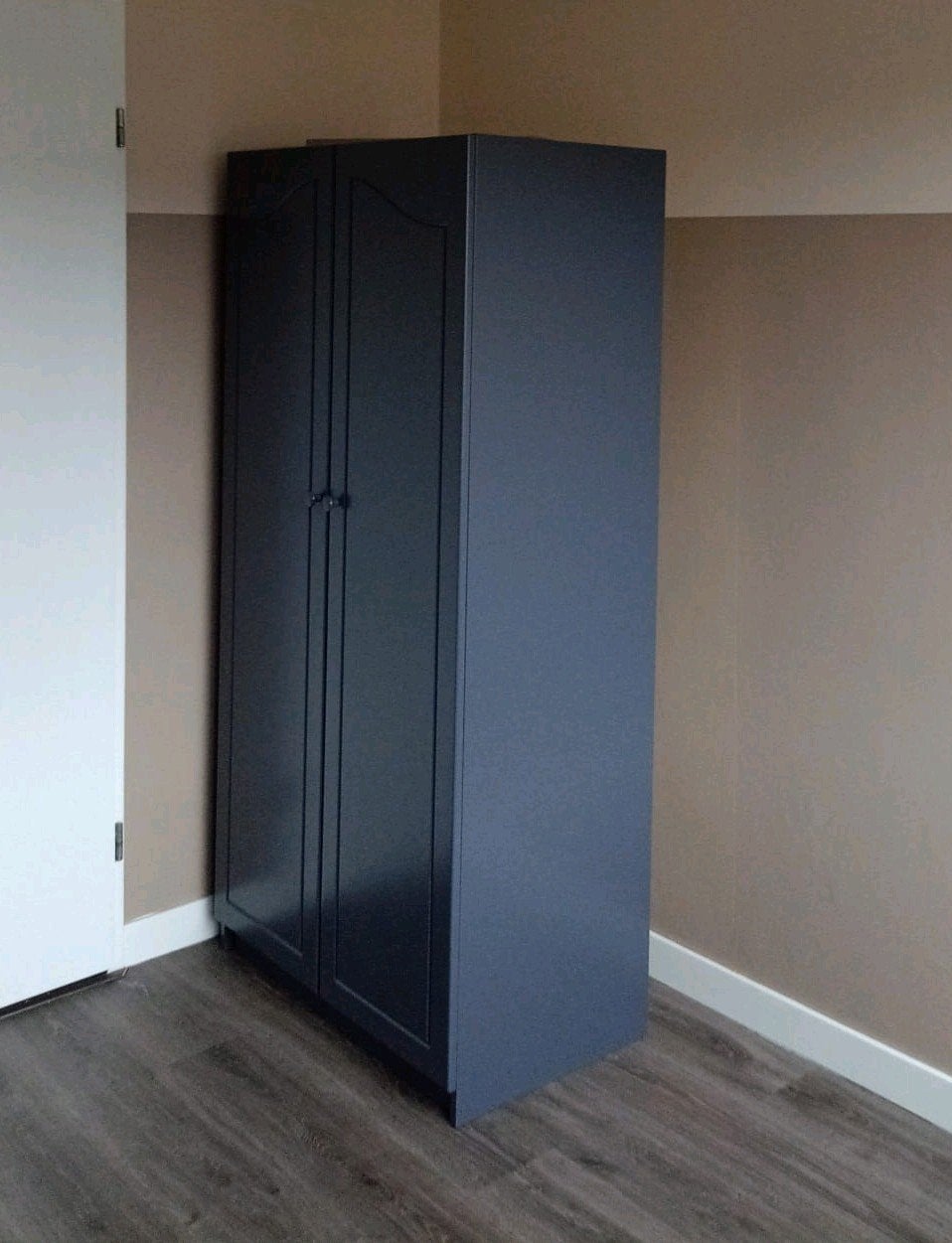 Commode en kast met leg- en hanggedeelte, Ophalen, Gebruikt, 50 tot 70 cm, 100 cm of meer