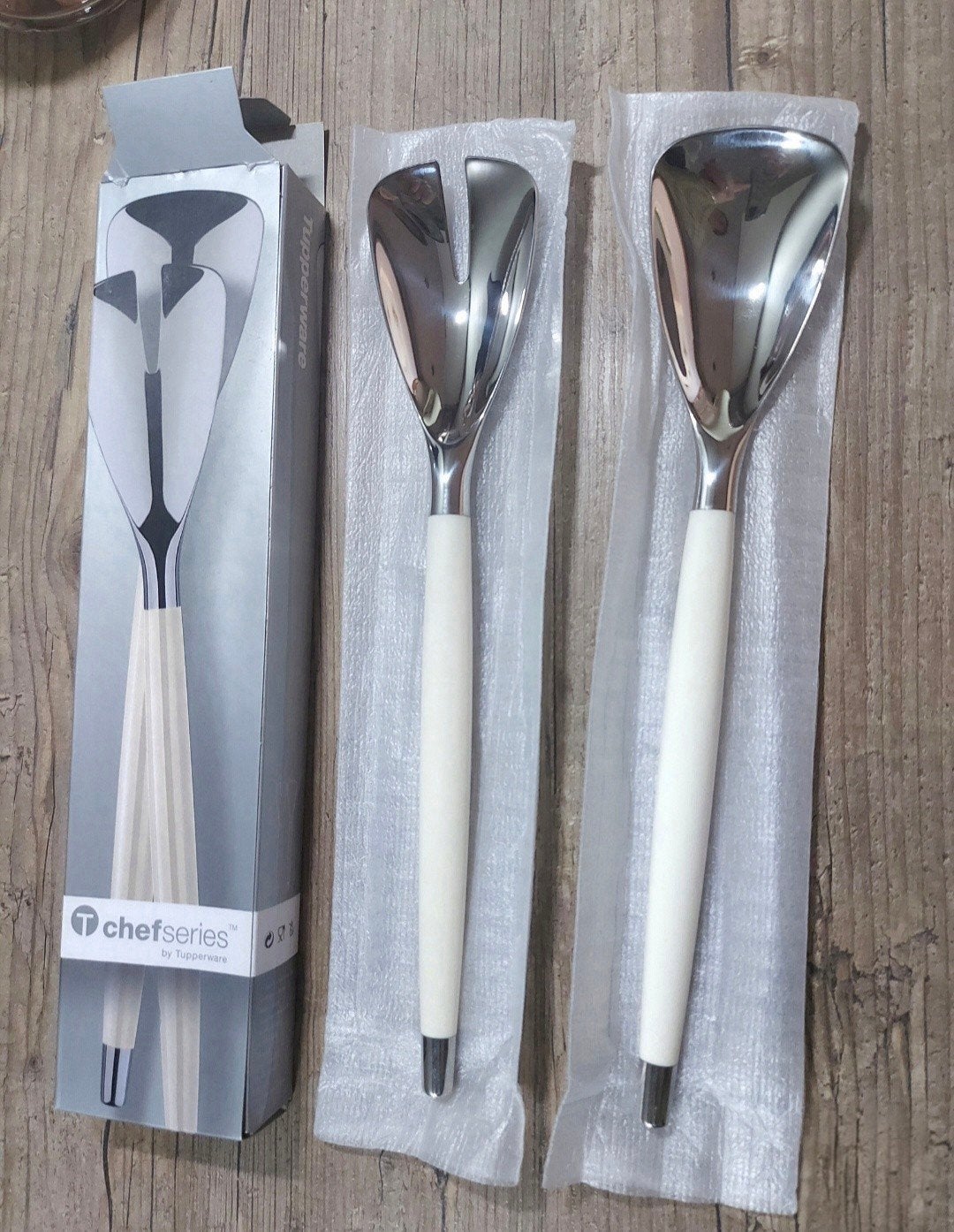 Tupperware slacouvert wit Chef Series, Nieuw, Ophalen of Verzenden, Nieuw, Wit, Overige typen