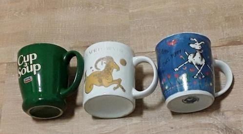 Beker(cup  soup) ,theekopjes,mokkenrek,vloerwisser ea, Huis en Inrichting, Keuken | Servies, Overige typen, Ophalen of Verzenden