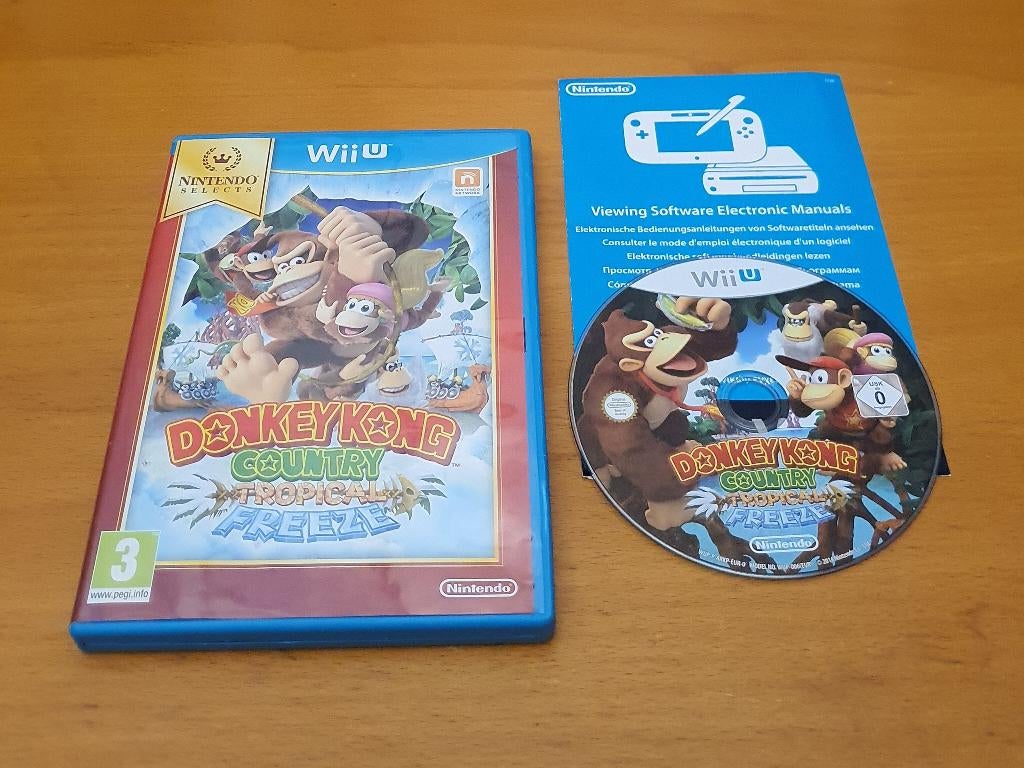 Wii U | Donkey Kong Country Tropical Freeze, Spelcomputers en Games, Avontuur en Actie, Gebruikt, 2 spelers, Ophalen of Verzenden
