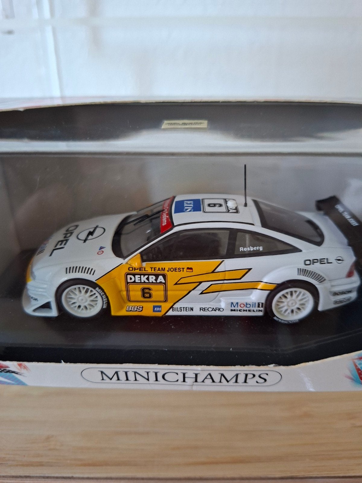 Opel calibra dtm 1994  no rosberg, Ophalen of Verzenden, Auto, MiniChamps