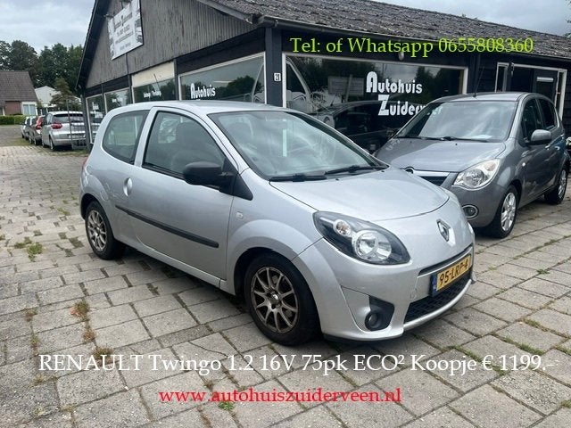 RENAULT Twingo 1.2 16V 75pk ECO² Koopje € 999.-, Auto's, 21 km/l, 839 kg, Gebruikt, 4 cilinders