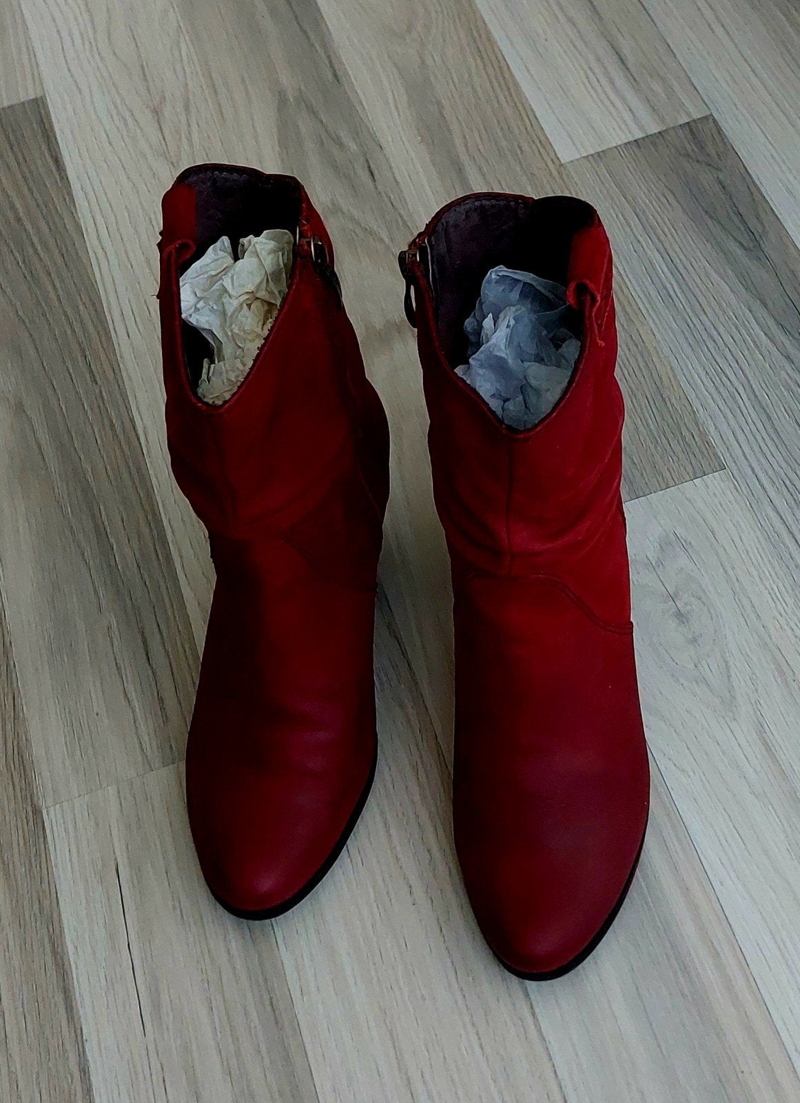 dames laarzen bordeaux rood, Ophalen of Verzenden