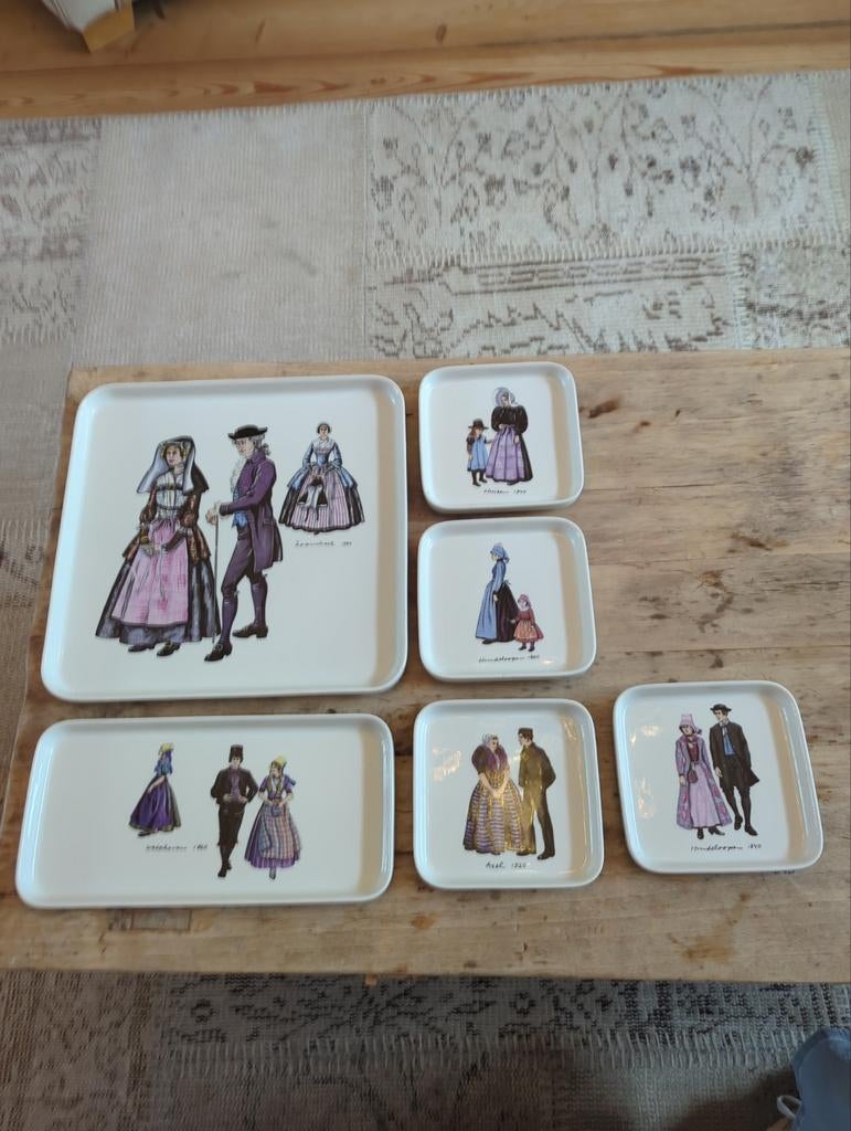 Villeroy & Boch Streekdracht Schaaltjes Set - Vintage, Ophalen