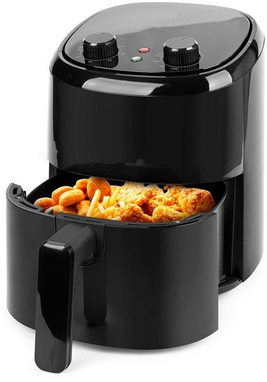 Emerio Compact Airfryer - 2.2L - Zwart, Emerio, Airfryer, Nieuw, Ophalen of Verzenden