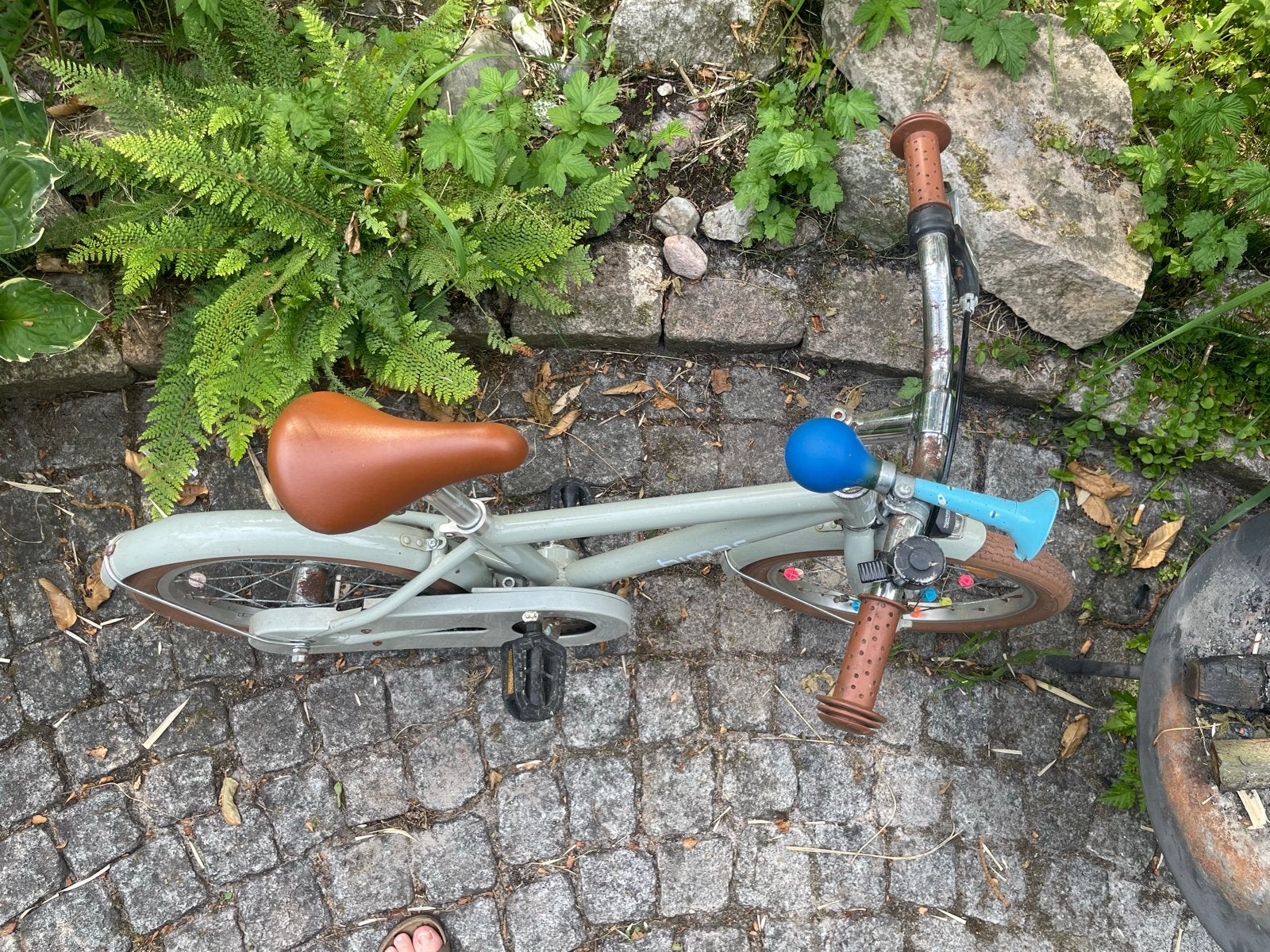 Kinderfiets 16 inch - Bimas, Ophalen, Gebruikt, Terugtraprem, 16 tot 20 inch