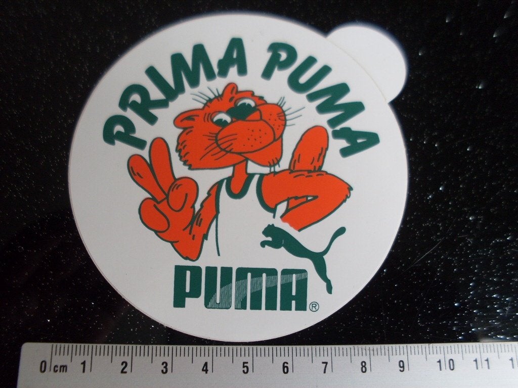 sticker prima puma logo, Verzenden, Zo goed als nieuw, Merk