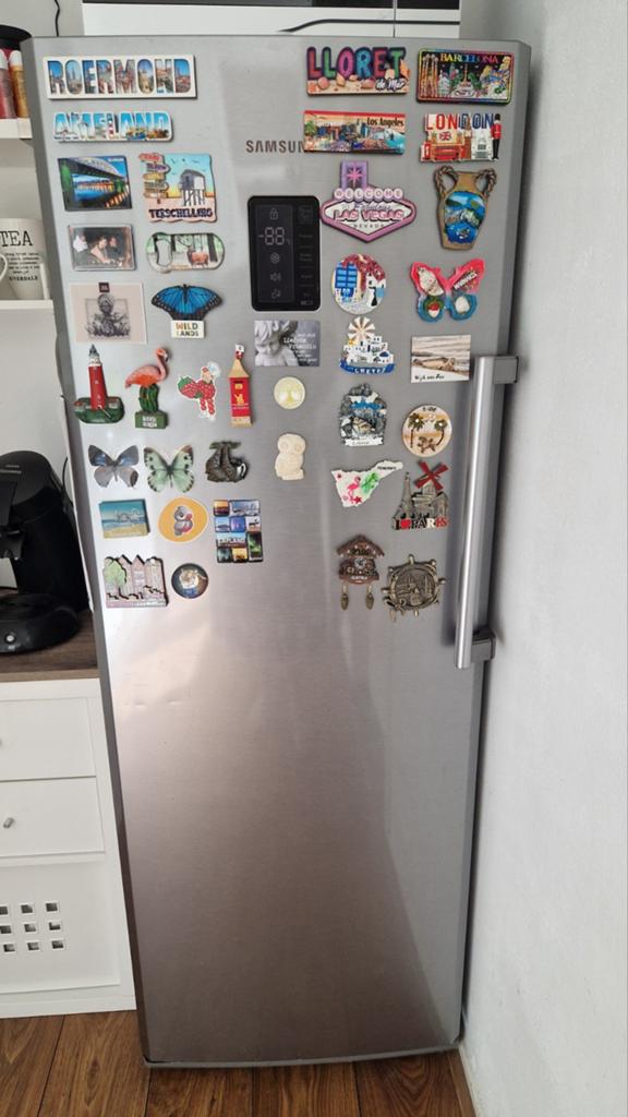 Samsung vrieskast, Witgoed en Apparatuur, Koelkasten en IJskasten, Ophalen, Gebruikt, 200 liter of meer, Met aparte vriezer