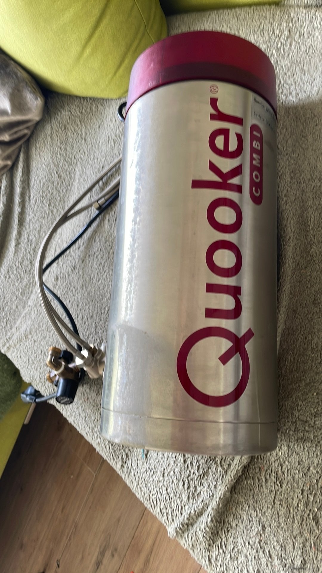Quooker Combi inclusief kokend water kraan., Minder dan 20 liter, Ophalen of Verzenden, Gebruikt, Boiler