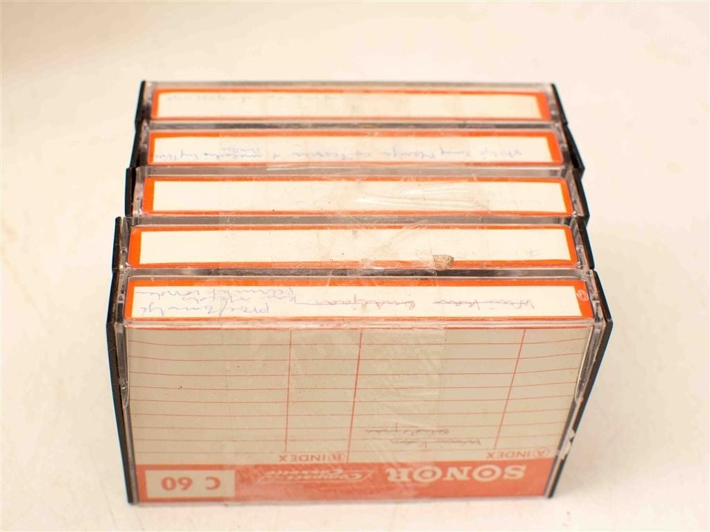 5 Sonor cassettebandjes 38786, Ophalen of Verzenden, Gebruikt, Overige genres, 1 bandje