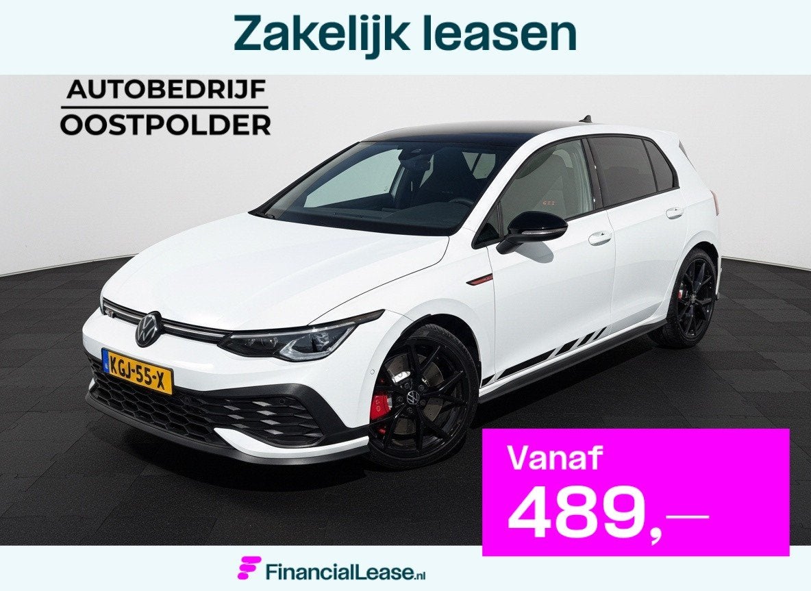 Volkswagen GOLF 2.0 TSI GTI Clubsport 300 PK, 4 cilinders, 1984 cc, Alcantara, Wit