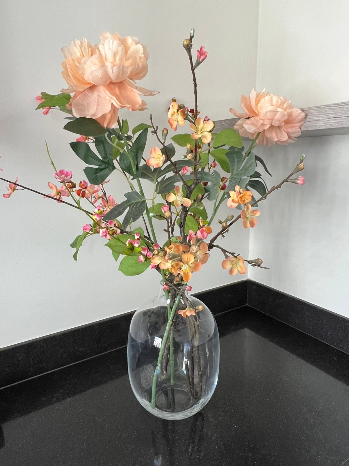 Kunstbloemen boeket, Ophalen, Binnen, Zo goed als nieuw, Boeket