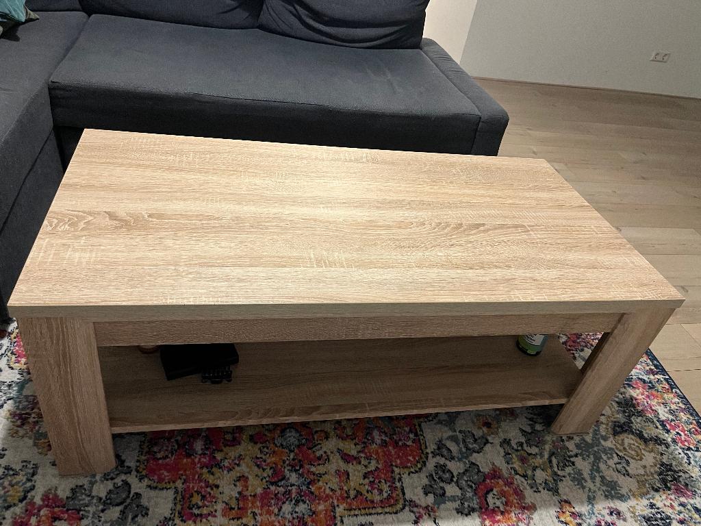 sturdy coffee table, Huis en Inrichting, Tafels | Salontafels, Ophalen, 100 tot 150 cm, 50 tot 100 cm, Zo goed als nieuw