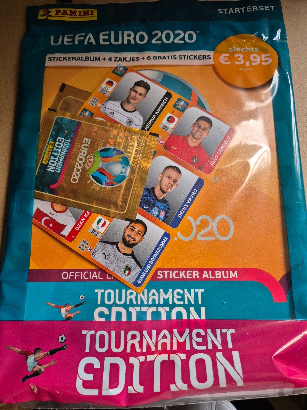 Panini UEFA Euro 2020 Starterset Stickerboek + Stickers, Ophalen of Verzenden
