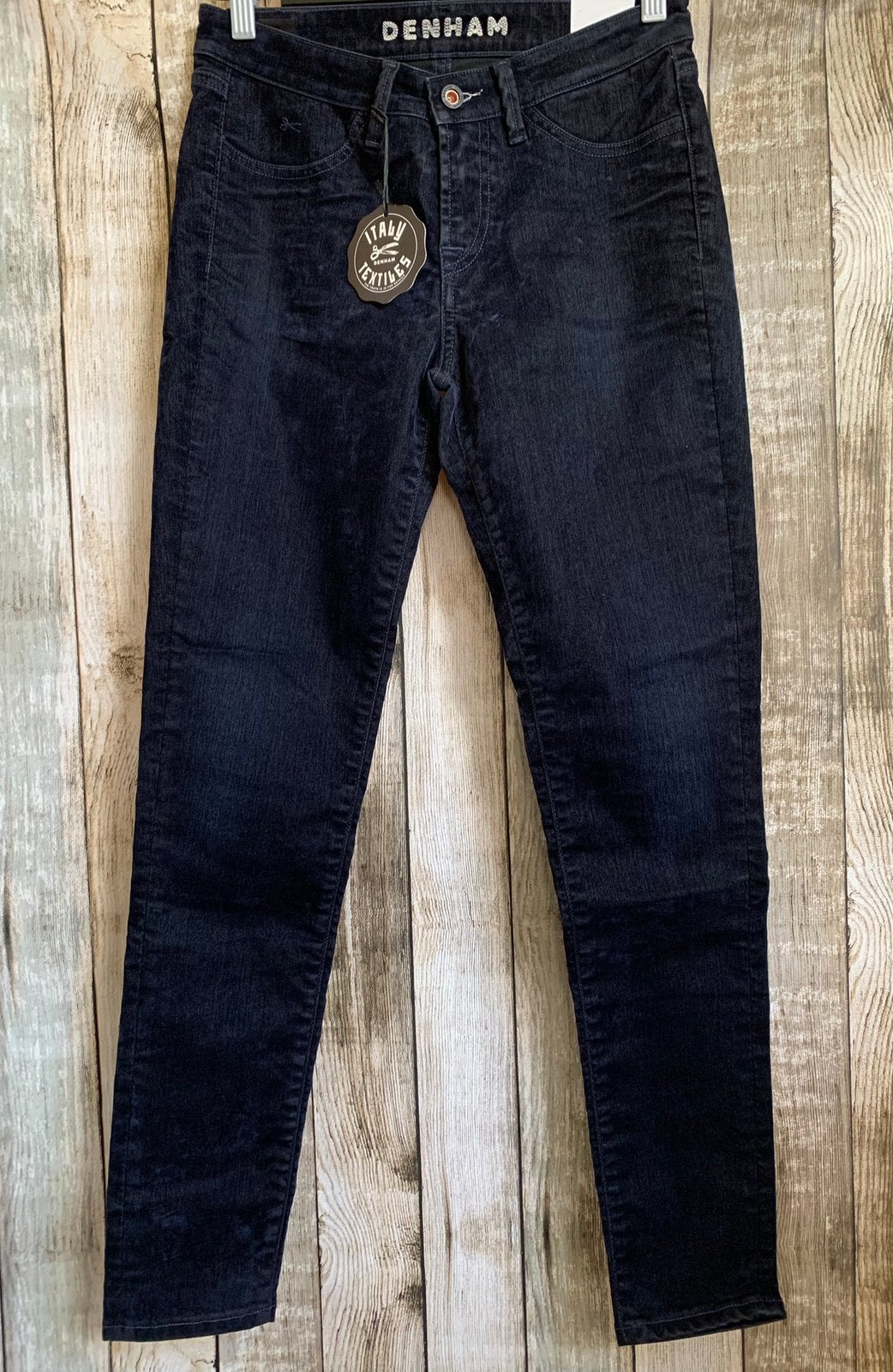 Nieuwe Denham Spray super tight fit Jeans (Maat W27/L28), Verzenden, Nieuw, Blauw, W27 (confectie 34) of kleiner