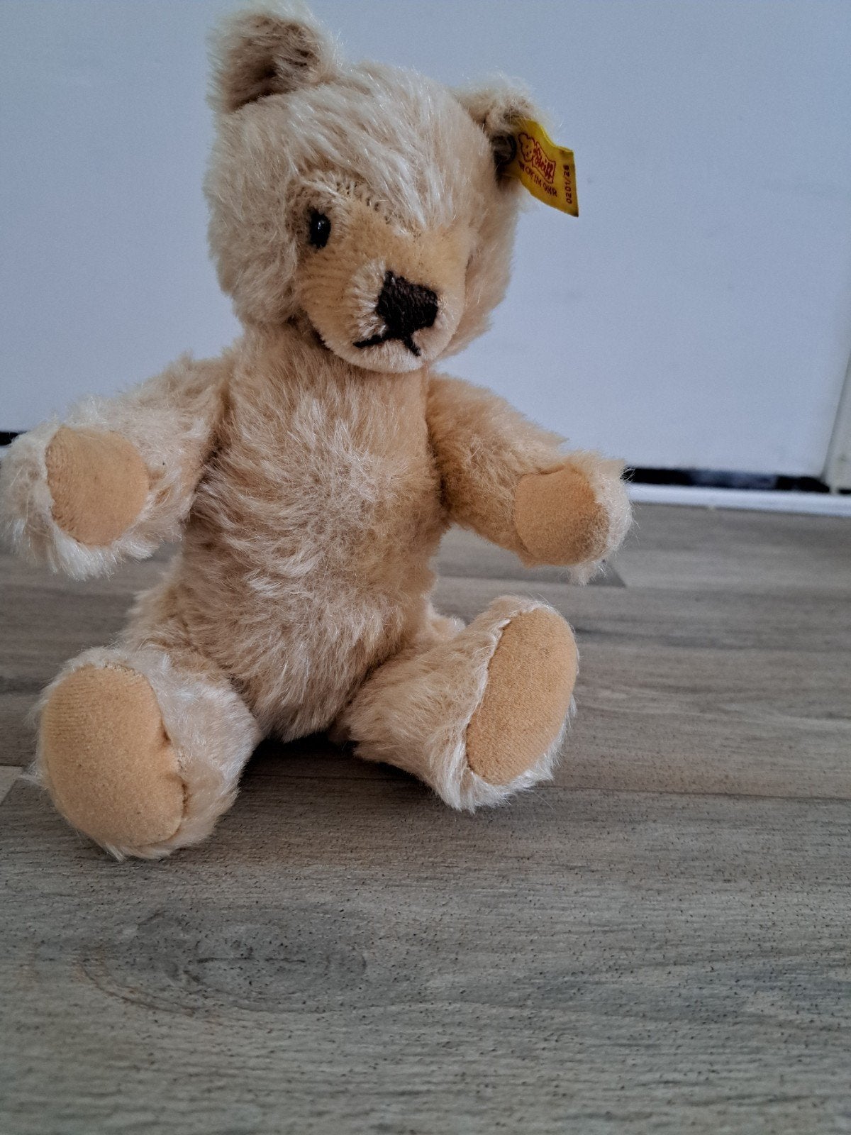 Antieke Steiff Teddybeer - Vintage K7nuffel, Ophalen of Verzenden, Zo goed als nieuw