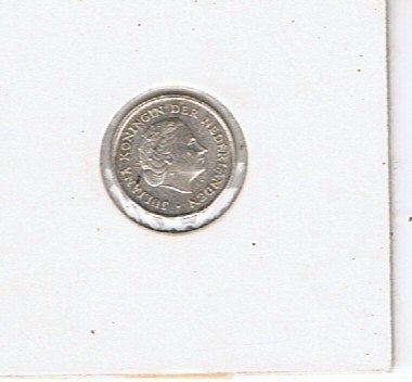 Munten Curacau, Postzegels en Munten, Koningin Juliana, Zilver, Ophalen of Verzenden, 10 cent