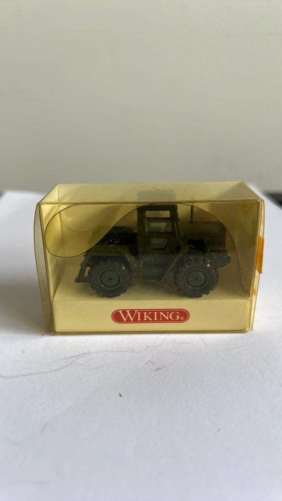 Wiking MB Trac Bundeswehr 1:87 Mercedes Benz, Ophalen of Verzenden, Gebruikt, Hijskraan, Tractor of Landbouw, Wiking