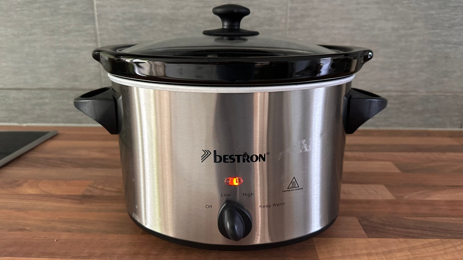 Bestron slowcooker ASC350 3,5 liter, Ophalen of Verzenden, Zo goed als nieuw