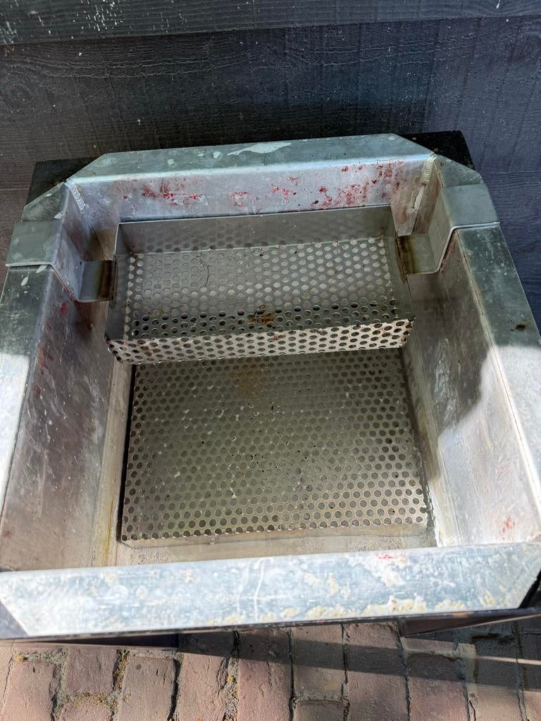 Onderdelen spoelbak - RVS inzetbakken, Ophalen, Gebruikt