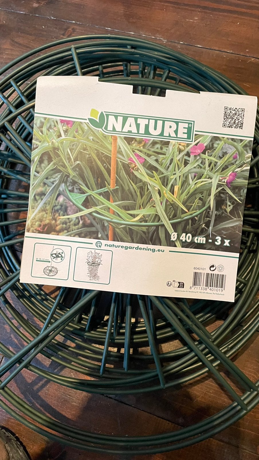 Plantenringen Nature, 25 tot 40 cm, Kunststof, Rond, Ophalen of Verzenden