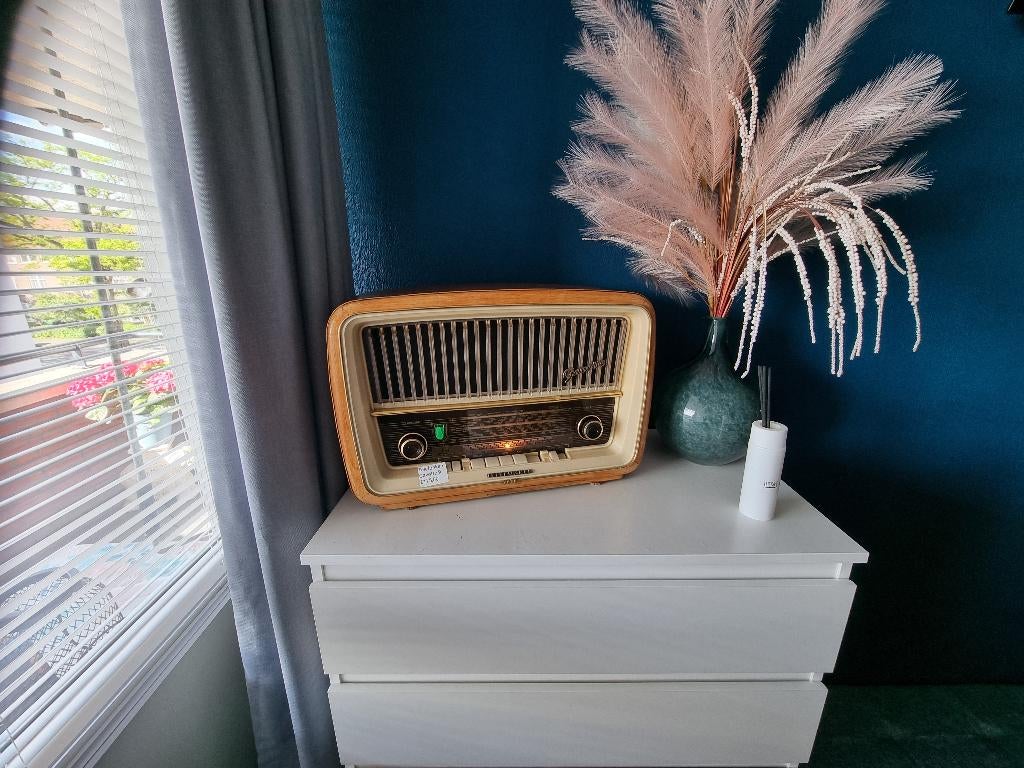 antieke radio, Antiek en Kunst, Ophalen of Verzenden