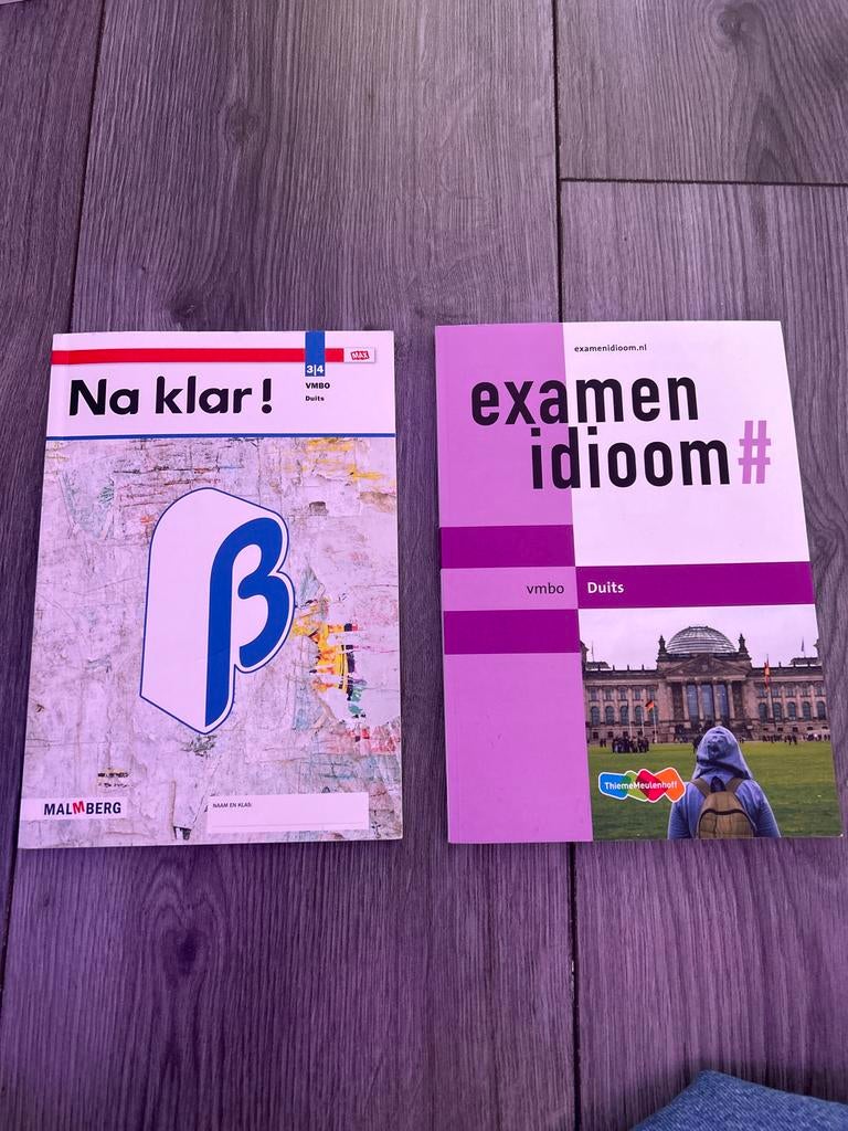 VMBO Duits: Na klar! info boekje en Examenbundel, Ophalen of Verzenden, Gelezen, VMBO, Duits