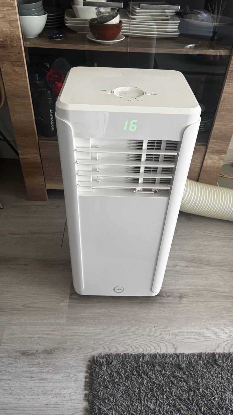 FUAVE Mobiele Airco 12.000 BTU - Krachtig & IJSKOUD, Ophalen, 2 snelheden, Timer, Zo goed als nieuw