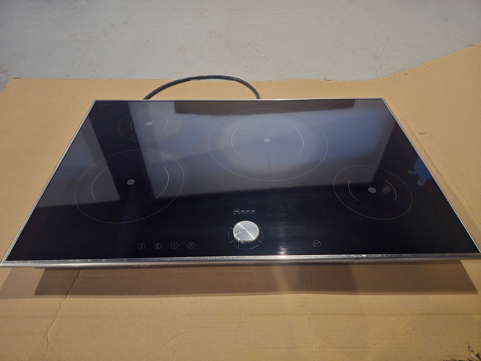 Neff Inductiekookplaat - 4 Kookzones - Gebruikt 80 cm, Ophalen, Gebruikt, 4 kookzones, Inductie