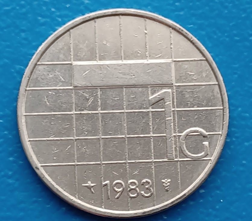 Nederland 1 Gulden 1983 - Beatrix, Ophalen of Verzenden, Koningin Beatrix, 1 gulden, Losse munt