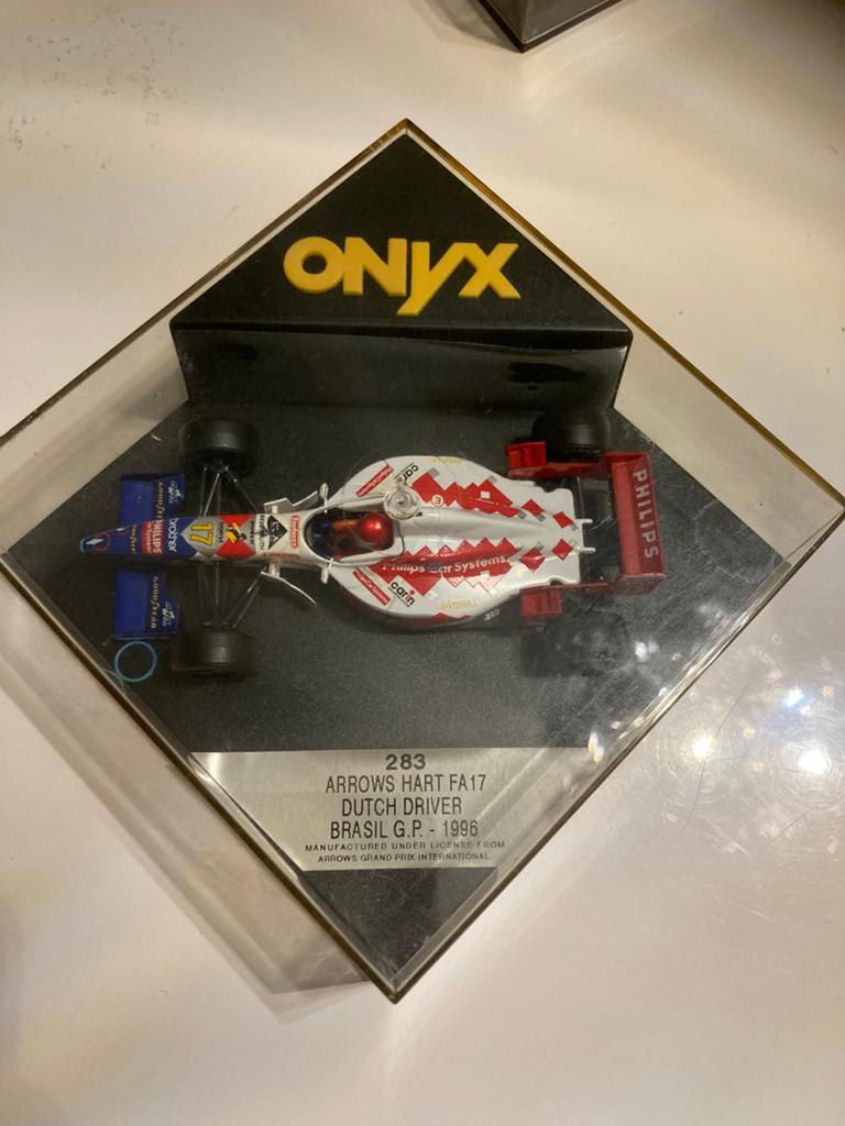 Jos verstappen arrows hart fa17 brasil 1996 1/43, Ophalen of Verzenden, Zo goed als nieuw, Formule 1