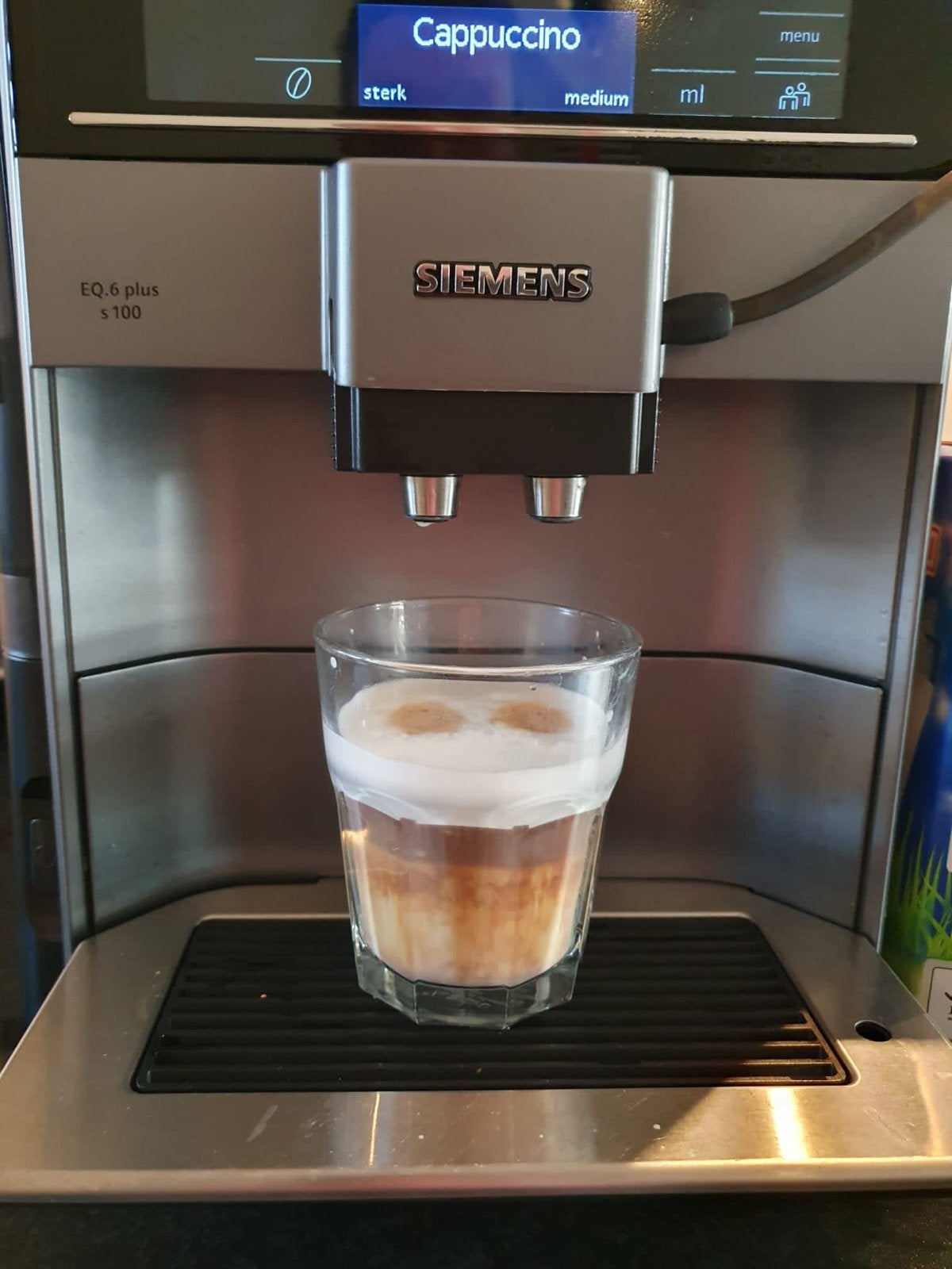 Siemens EQ.6 plus s100, Ophalen of Verzenden, Niet werkend, Koffiemachine, Koffiebonen