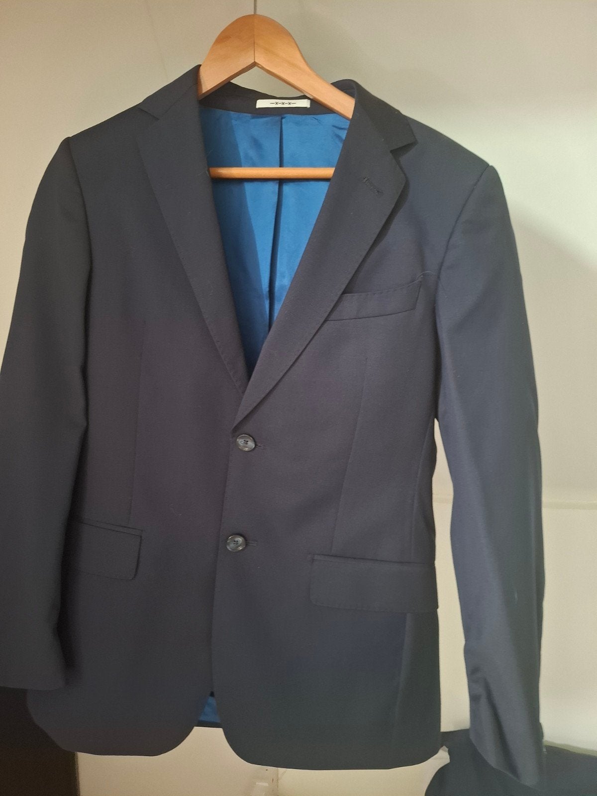 Van Gils Slim Fit /gala Pak - Maat 44/46, Blauw, Gedragen, Maat 46 (S) of kleiner, Van Gils