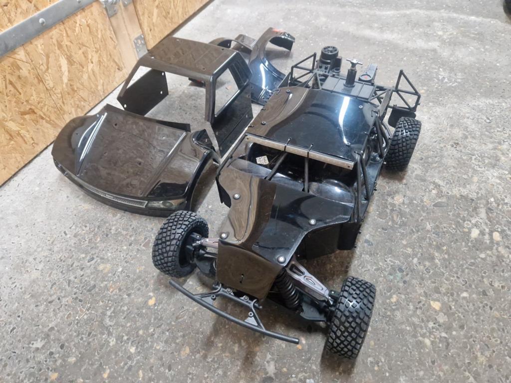 Losi super baja rey v1, Ophalen of Verzenden, Zo goed als nieuw, Overige schalen, Auto offroad