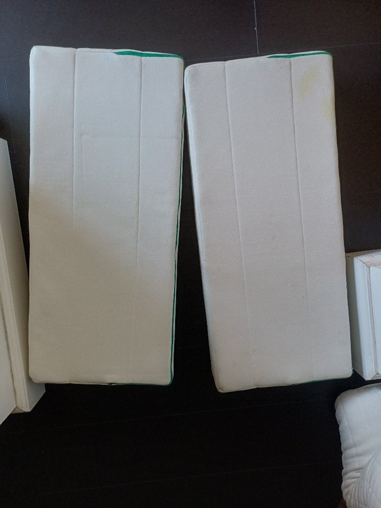 matrasdelen IKEA voor meegroeibed, 2 stuks, nooit gebruikt, Nieuw, 70 tot 85 cm, Ophalen of Verzenden, Minder dan 140 cm