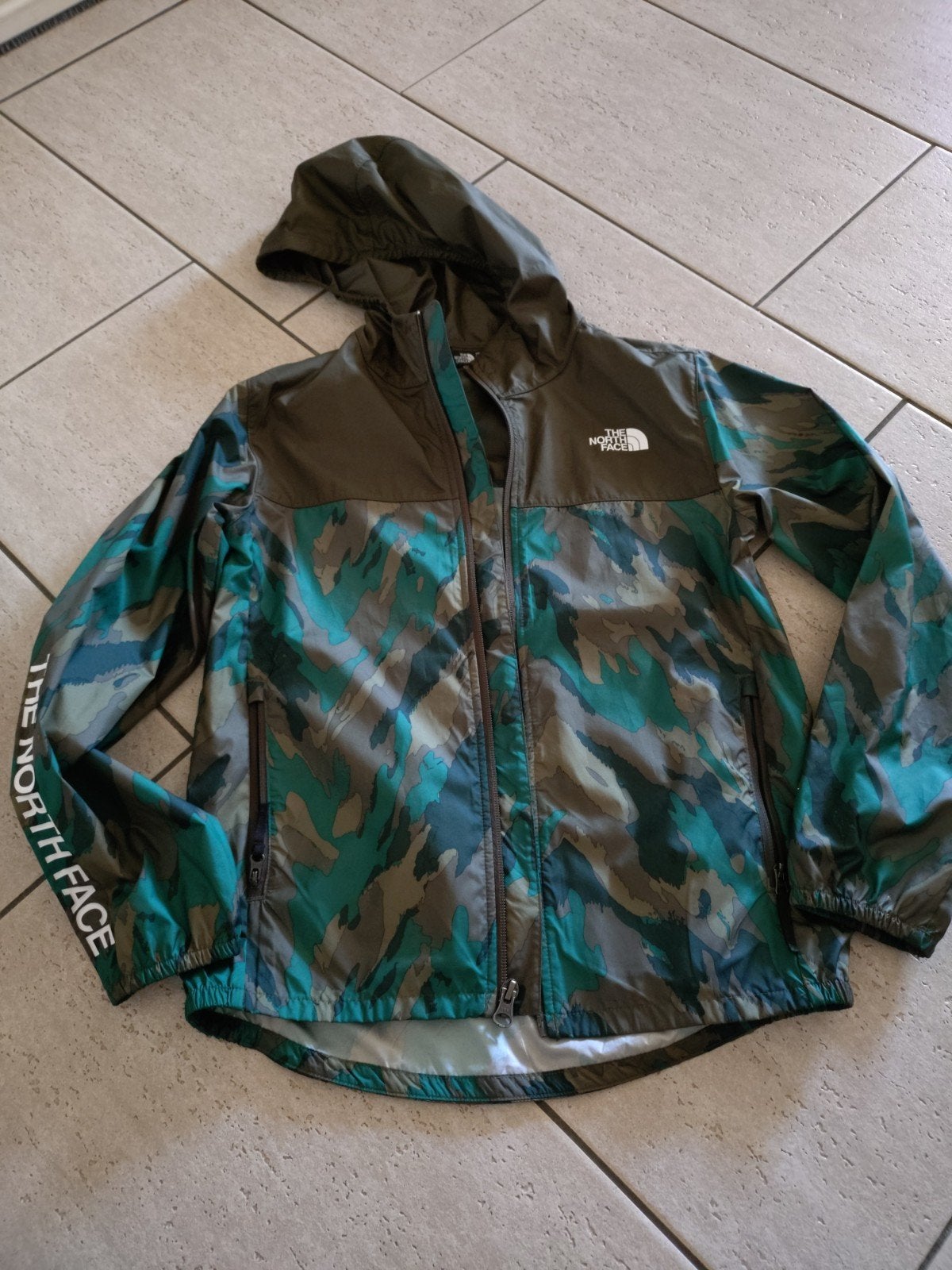 The North Face Windjack/Regenjas Jongen Maat 140-152, Ophalen of Verzenden, Gebruikt, The North Face, Jongen