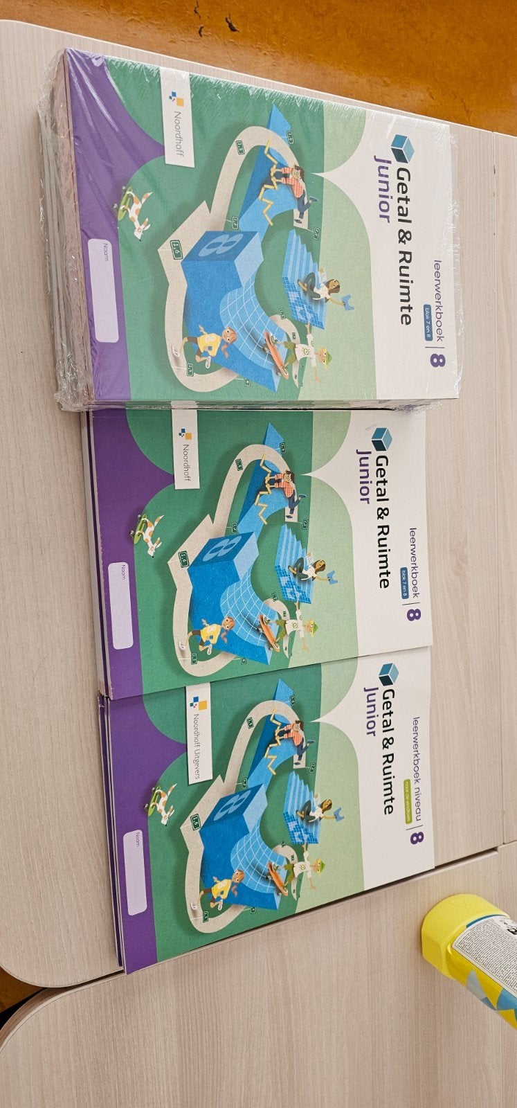 Getal & Ruimte Junior leerwerkboek Groep 8 (diverse blokken), Ophalen of Verzenden, Nieuw, Overige niveaus, Wiskunde A